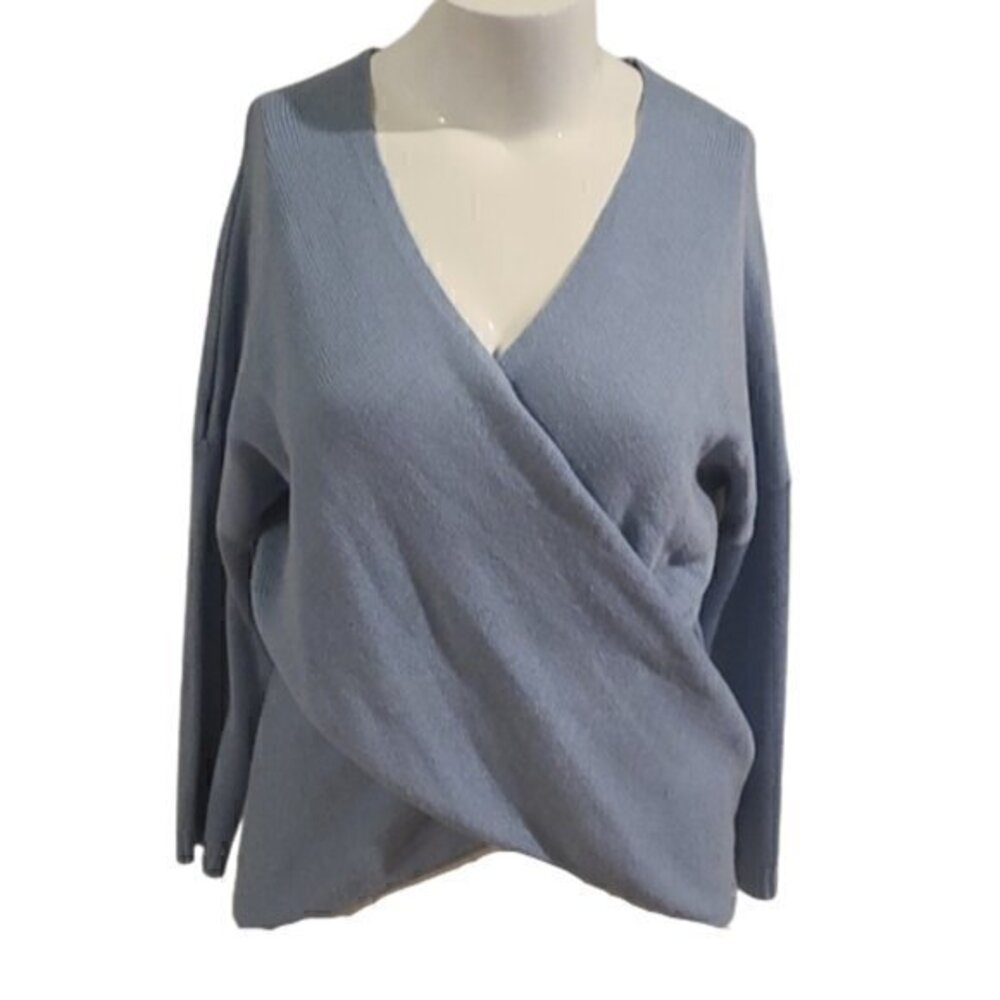 [Yoins] Blue Cross Wrap - Size L